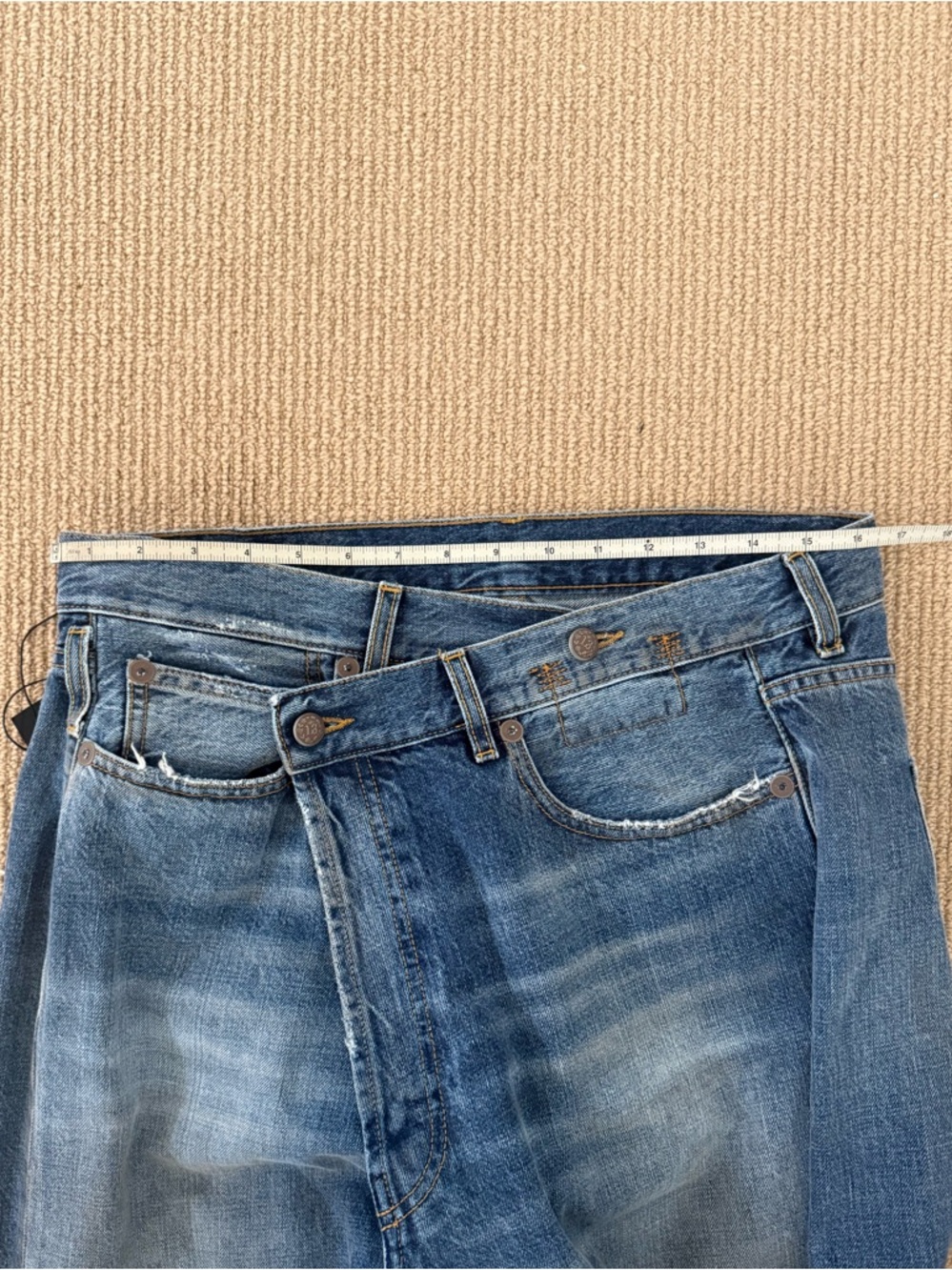 NWT R13 CROSSOVER IN AMBER BLUE - 29 - Picture 8 of 9